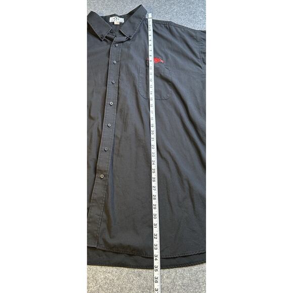 Vantage Long Sleeve Button Up Shirt Arkansas Razorbacks Size 4XL - Picture 5 of 9